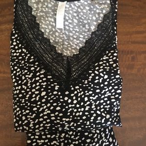 NOWT Lane Bryant two piece sleepwear set